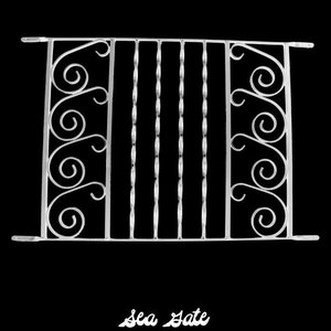 Screen Door Grille, Protective, Aluminum, Decorative, Sea Gate Custom Style, Handmade, Custom sizes available