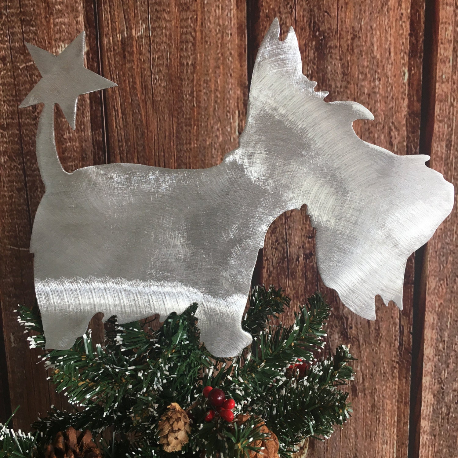 Scottish Terrier Scottie Christmas Tree Decoration/Ornament Bauble Gift/Present