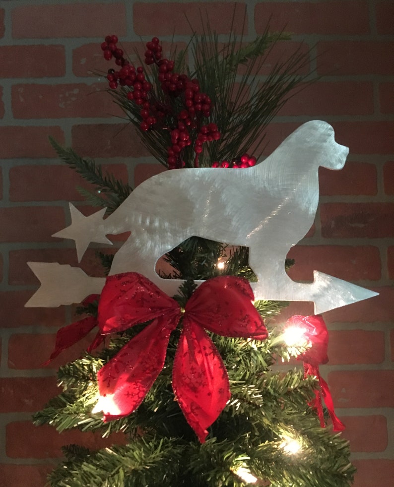 Christmas Tree Topper Newfoundland Weathervane Star Etsy