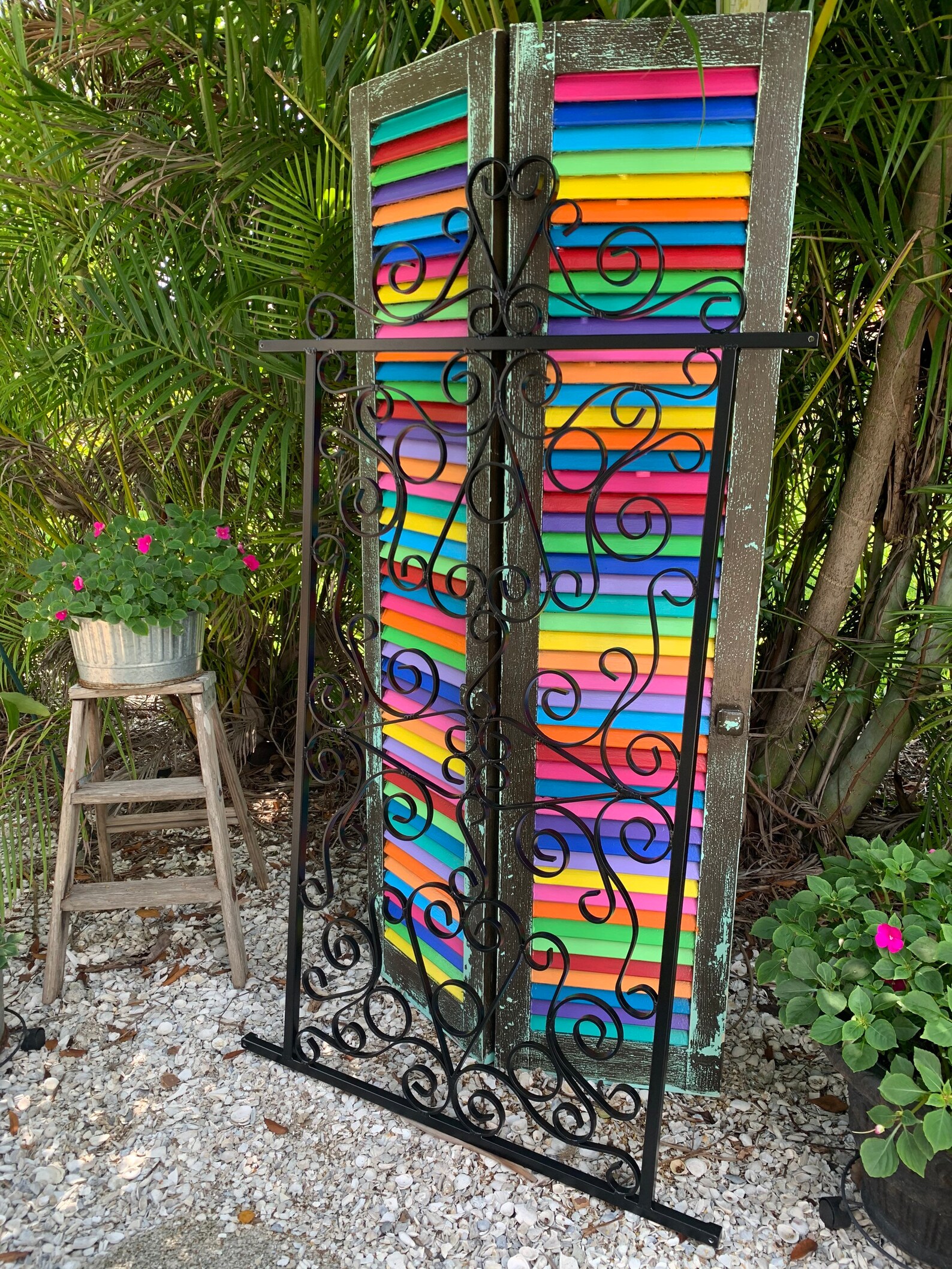 Screen Door Grille Aluminum Decorative Protective Casa Etsy