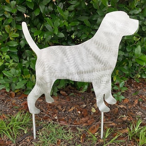Labrador Retriever, Yard Art, Plain or with Personalization, Welcome, Name or Address Sign, Dog, 17.25 inch, stakes or wall hangers