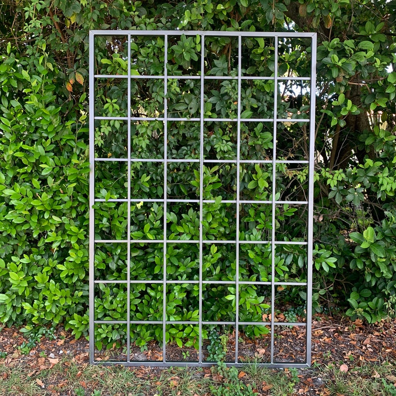 Jumbo Trellises, Multiple Sizes, Classic Metal Garden Trellis, Commercial, Residential, Estate Garden, Non-Rusting, Wall Mounted or Stakes image 6