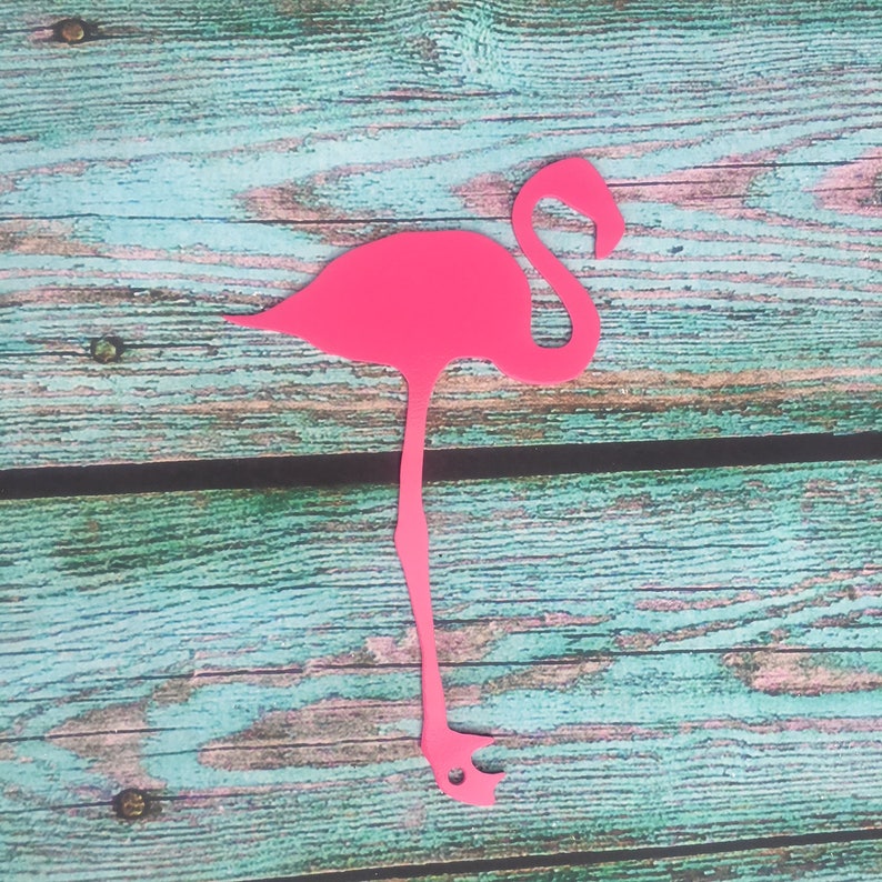 Metal Flamingo Mailbox Flag Aluminum Will Not Rust Brushed - Etsy