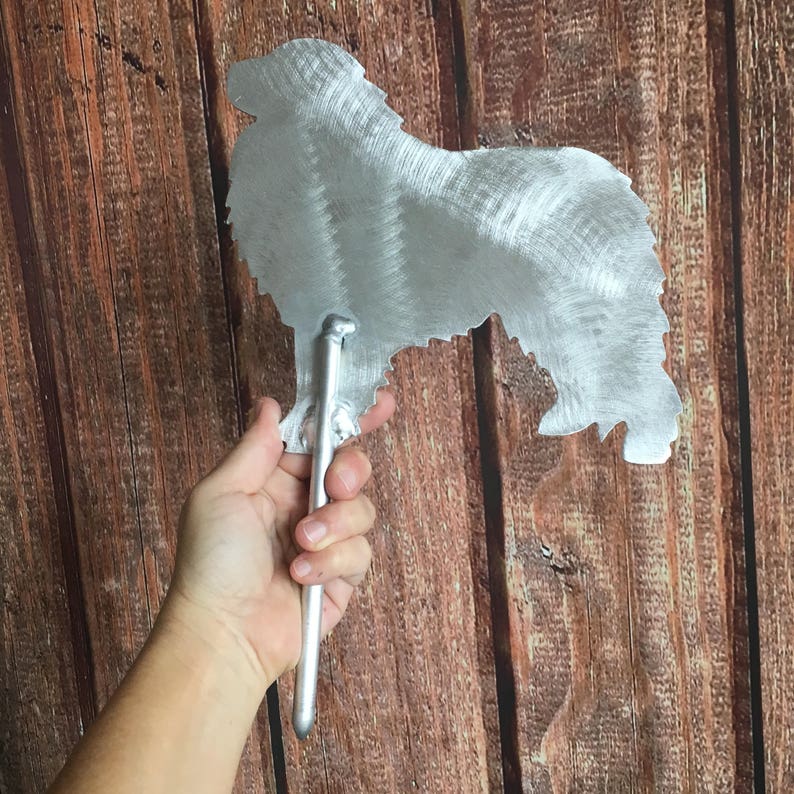 Great Pyrenees Dog Silhouette of Metal Christmas Tree | Etsy