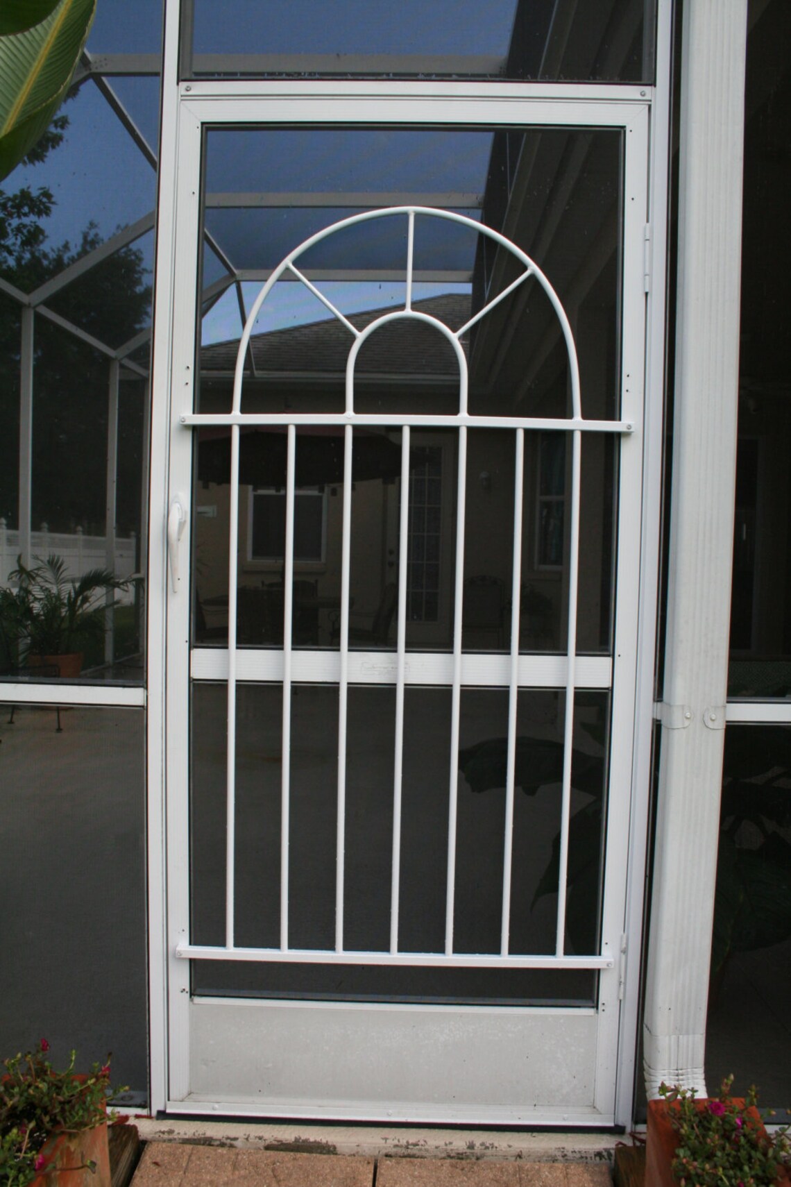 Screen Door Grille Aluminum Beautiful Decorative Etsy