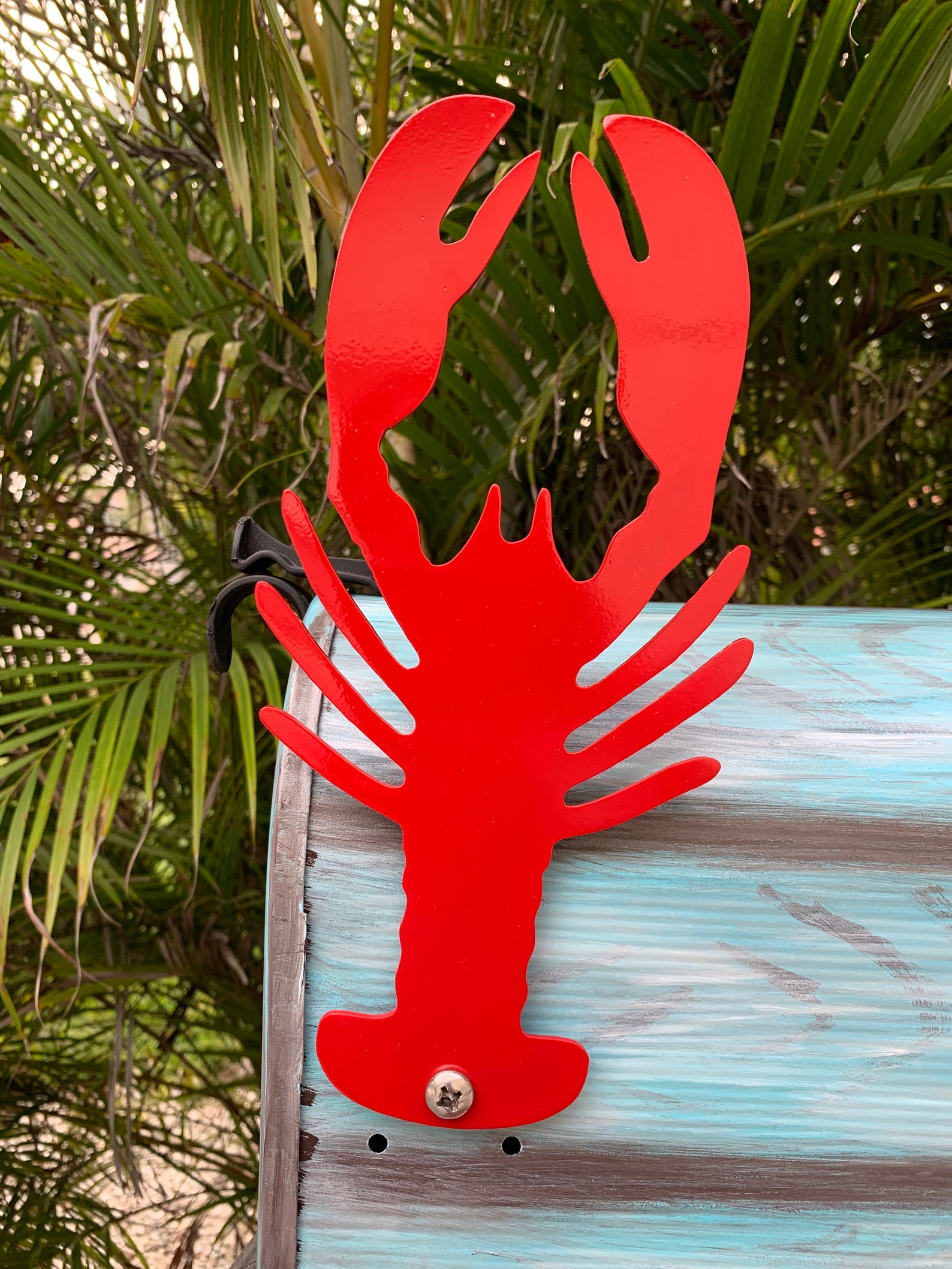 Lobster Mailbox Flag Metal Aluminum Powder Coated Red or | Etsy