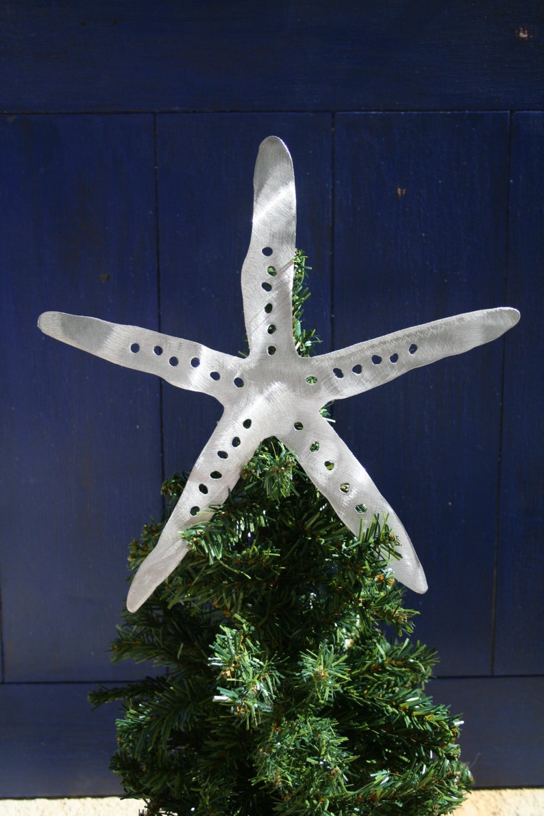 Sea Star Starfish Metal Beach Home Decor Wall Patio Garden Etsy