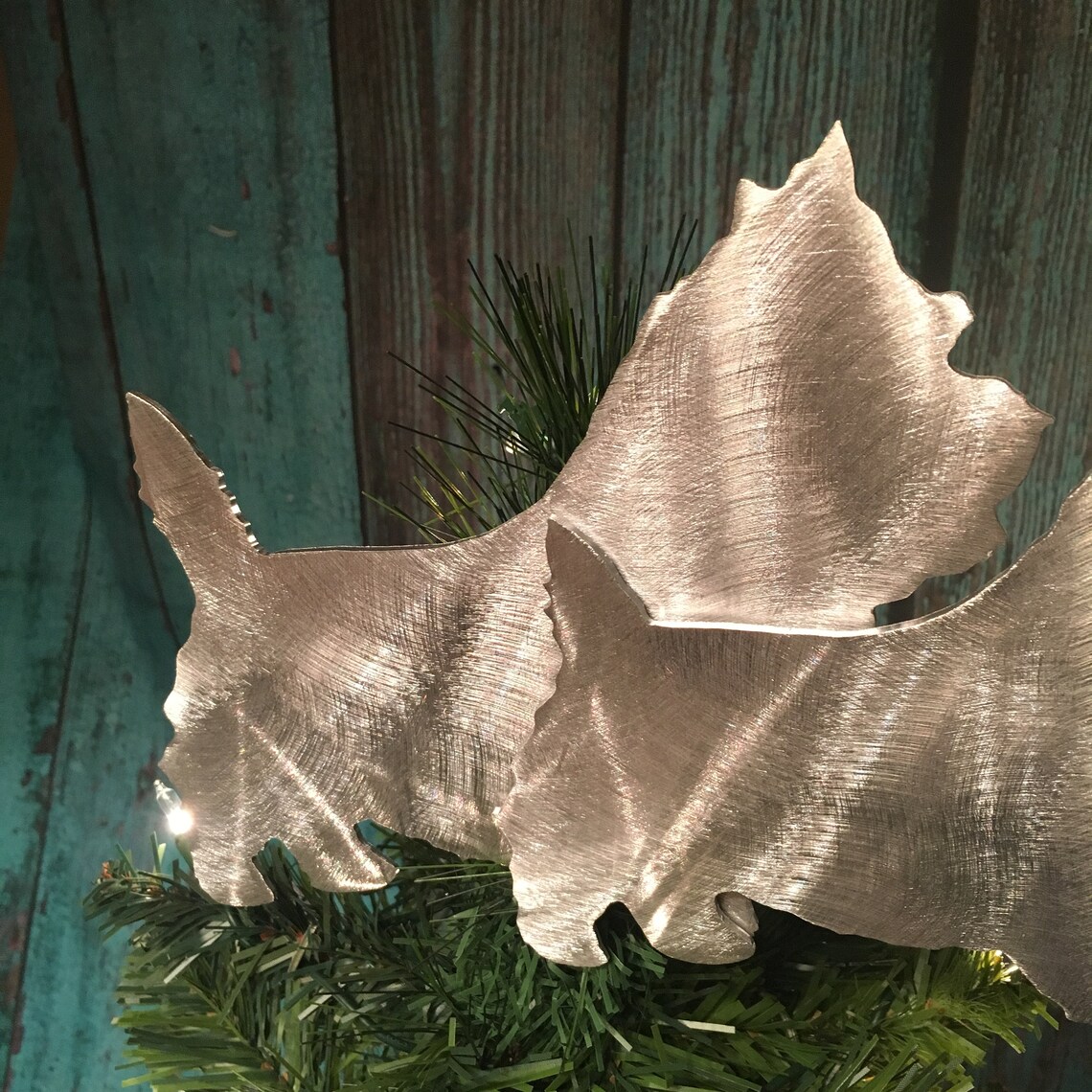 Get a Custom Dog Tree Topper Wall Art Yard Stake or Shelf Etsy