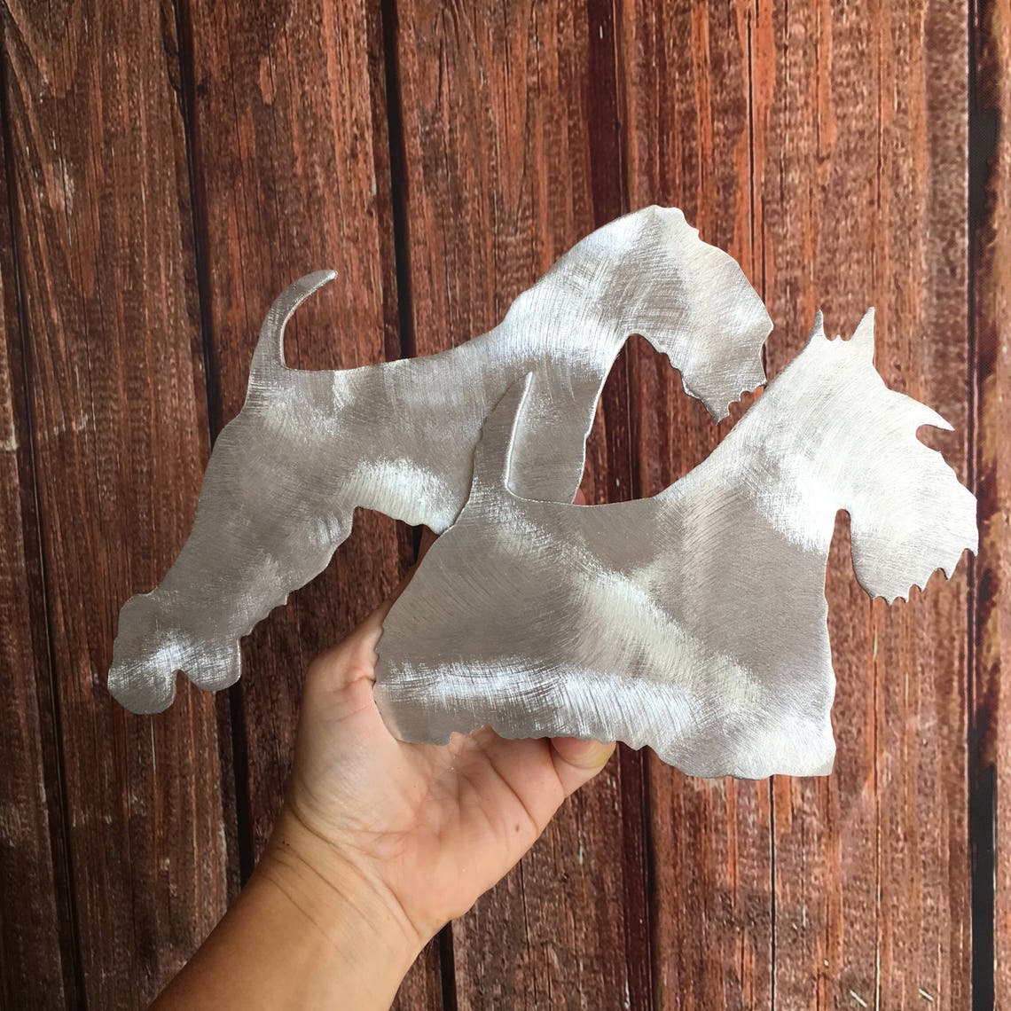 Get a Custom Dog Tree Topper Wall Art Yard Stake or Shelf Etsy