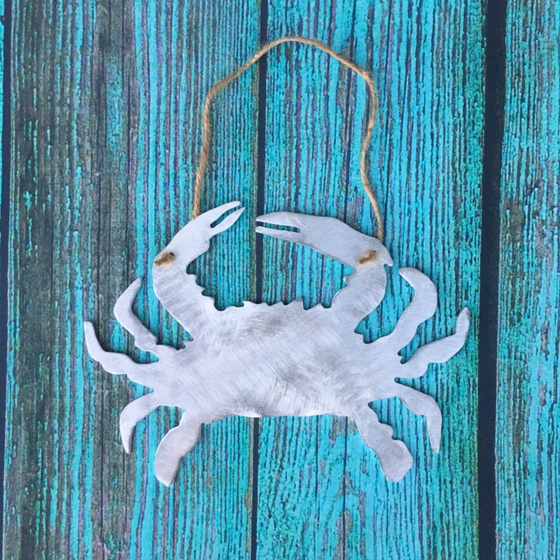 Crab Metal Beach Home Decor Wall Patio Garden Art Tree Etsy