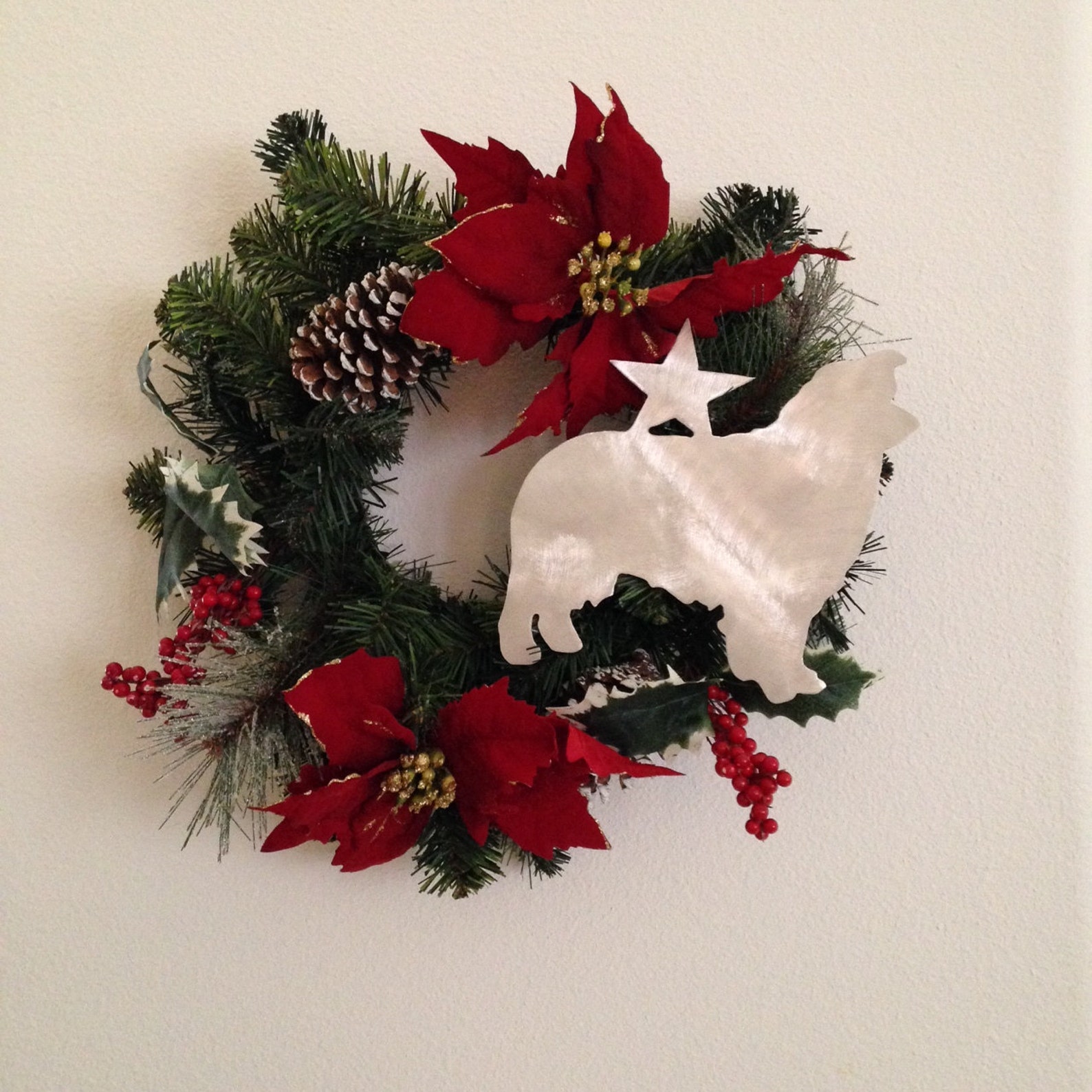 Australian Shepherd Dog Tree Topper Holiday Decoration Etsy