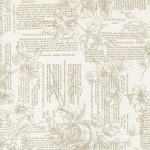 Muse, 3 Sisters, Cotton Fabric, Half Yard, 44392 11