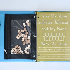 Dry Erase Letter Number and Name Tracing Board