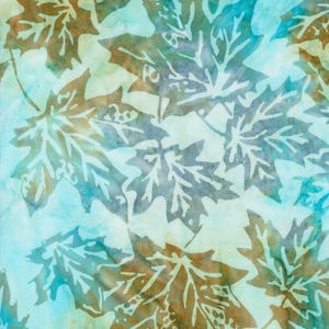 Blue Ridge Batiks, Moda, Cotton Fabric, Half Yard, 4367 21
