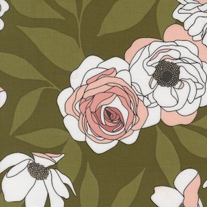 Botany, Alli K Designs, Cotton Fabric, Half Yard, 11550 19