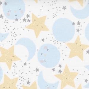 D come Dream Flannel, Carta e Tessuto, Tessuto di Cotone, Mezzo Metro, 25123 11F