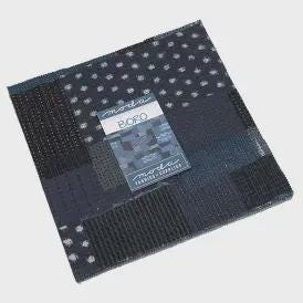 Boro, Moda, Cotton Fabric, Layer Cake, 33400LC