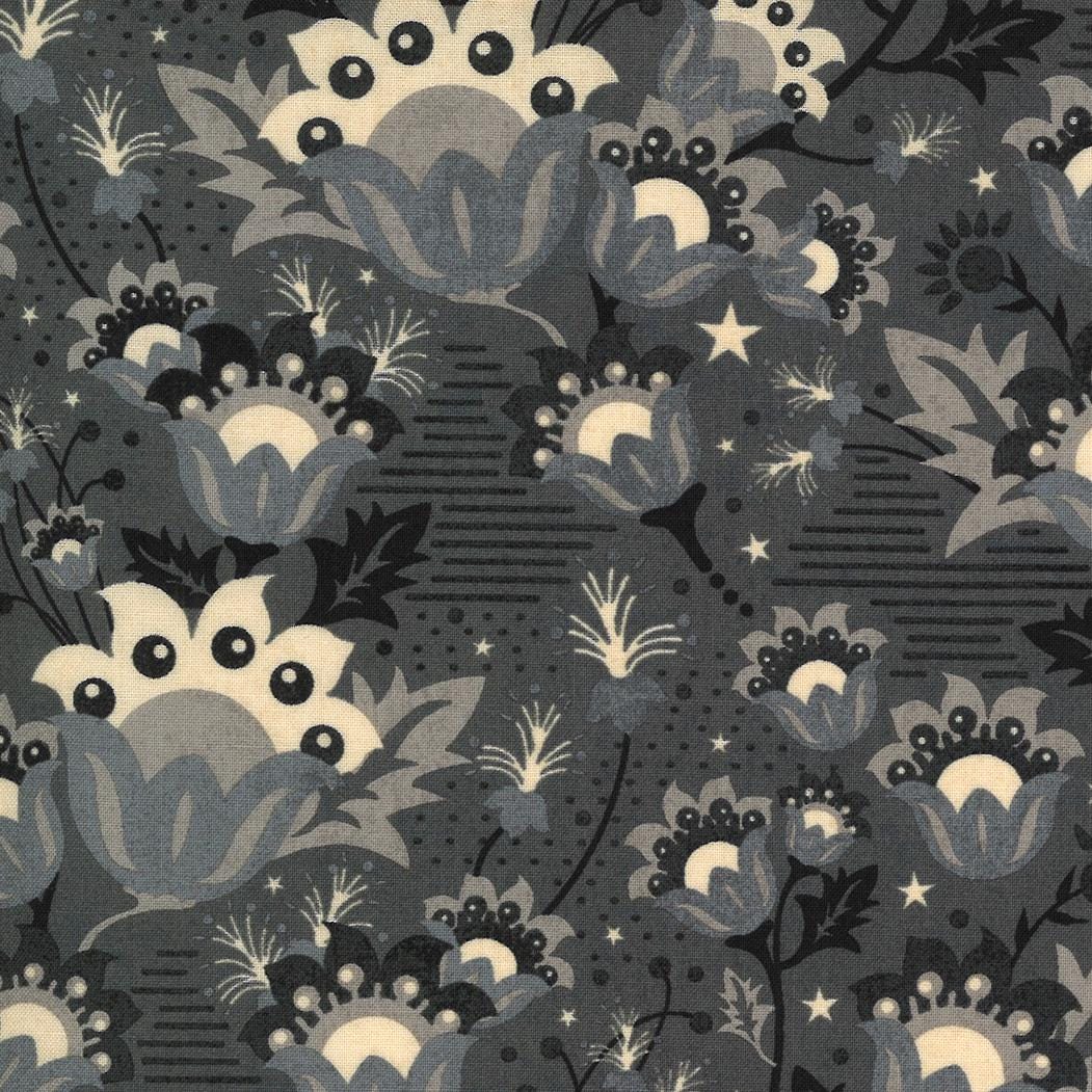 Boudoir, Basic Grey, Cotton Fabric, Half Yard, 30650 12