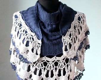 Patrón de chal de crochet, patrón de envoltura de chal de crochet, patrón de envoltura de crochet, chal de crochet, patrones de chal, patrón de crochet chal