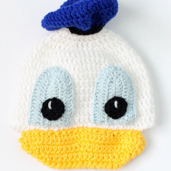 Crochet Duck Hat - Etsy