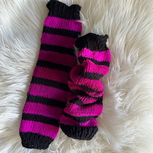 Long leg warmers kids / knee high leg warmers girls