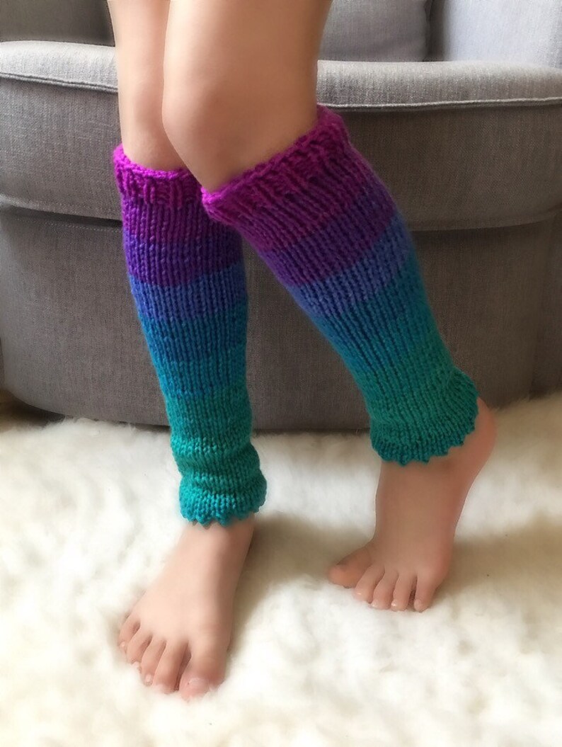 Leg Warmers Kids Leg Warmers Dance Leg Warmers Mermaid Etsy