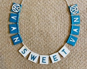 Blue Van Sweet Van bunting