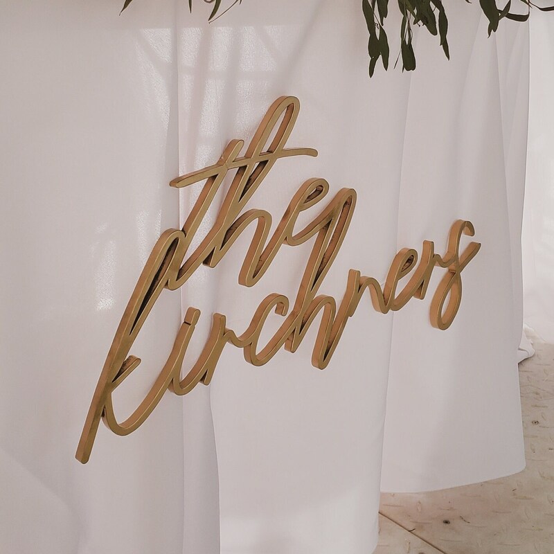 Floating Acrylic Name Sign - Etsy