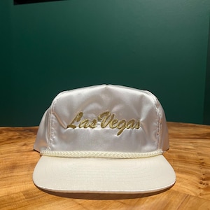 Las Vegas satin vintage hat