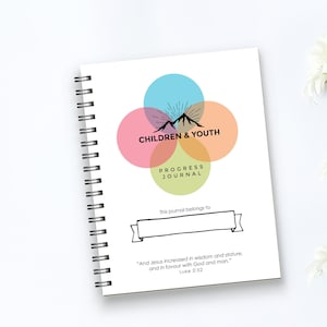 Iniciativa del Programa para Niños y Jóvenes DIARIO cuaderno agenda rastreador descarga imprimible mujeres jóvenes hombres jóvenes niños de primaria familias