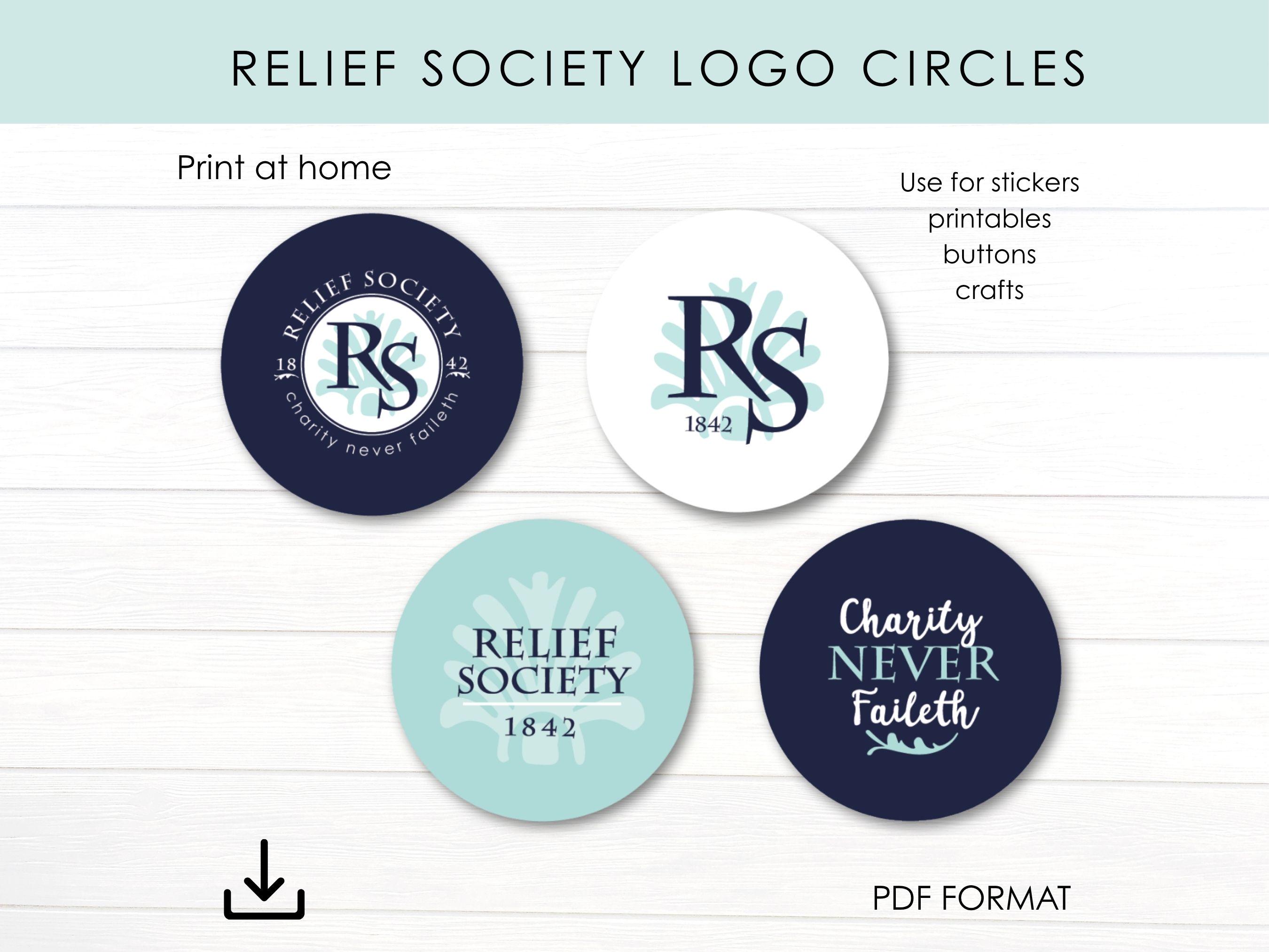 33 Adorable Button Crafts For Kids: Fun and Creative 17 Relief Society 1.5" Circles for Stickers pin buttons magnets bottle…