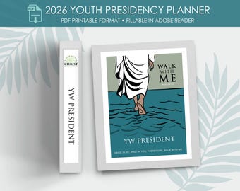 2026 Youth Theme Printable Planner: Editable Binder Pages (PDF)