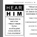 HEAR HIM General Conference Talk Instant Printable Handout President ...