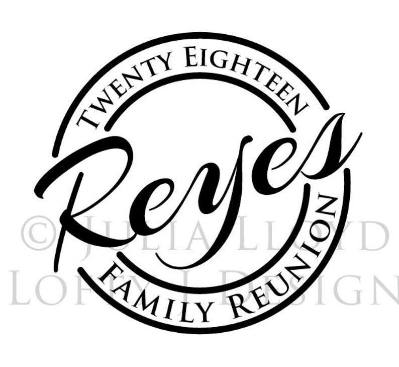 Download Custom Family Reunion SVG Script circle design for T ...