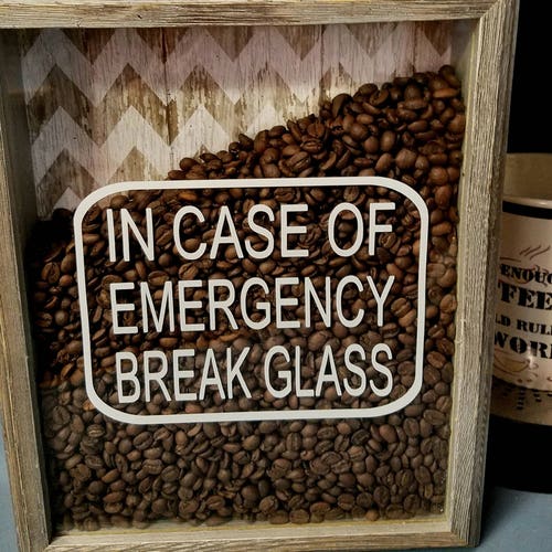 In Case of Emergency coffee Etsy