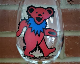 Grateful Dead Red Dancing Bear