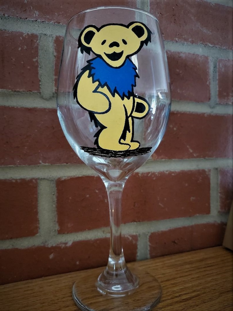 Grateful Dead Yellow Dancing Bear image 1