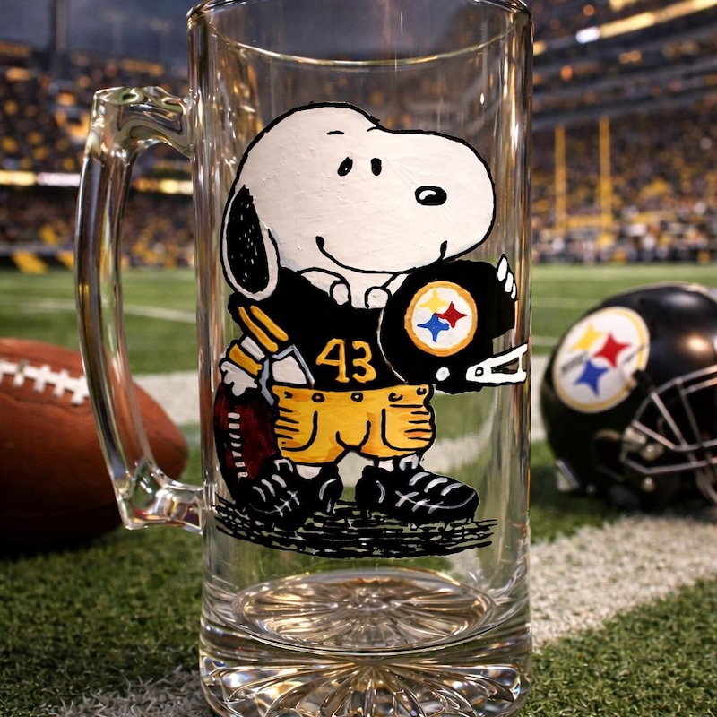 Monogram Joe Personalized Snoopy Wine - Etsy