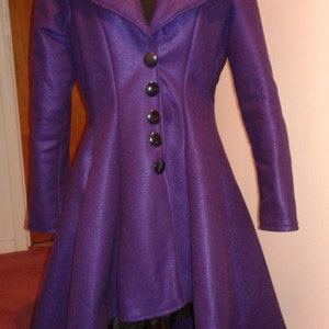 Handmade Women's Swirl Wilhemina Wonka, Steampunk Fashion Coat - Etsy