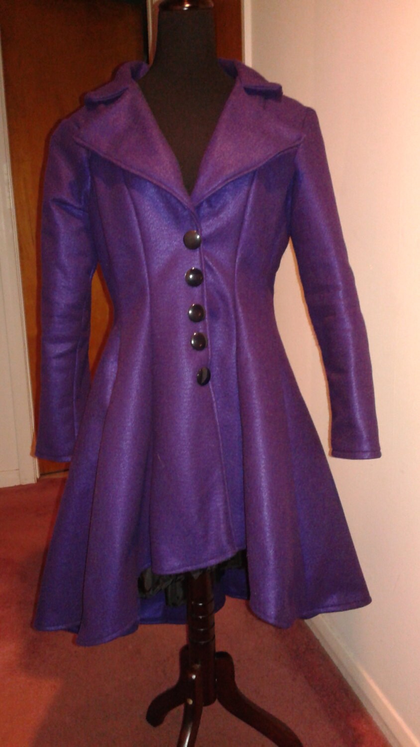 Handmade Women's Swirl Wilhemina Wonka Steampunk Coat - Etsy