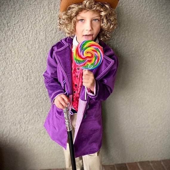 Buy Children's Willy Wonka Costume Set willy Wonka and the Chocolate  Factory 1971 kids Sizes 7 Through 16 Only Online in India 