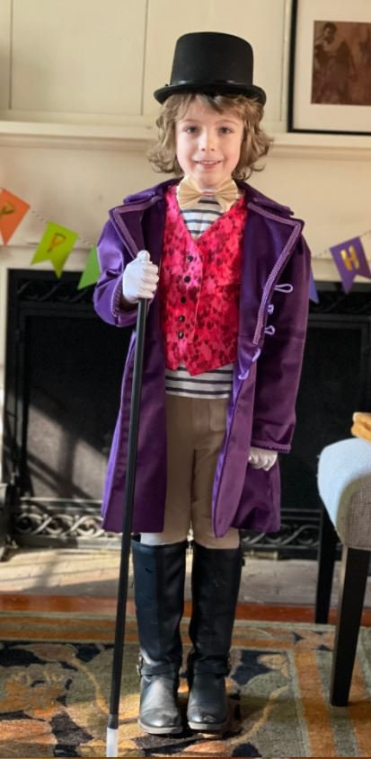 Children's Willy Wonka Costume Set willy Wonka and the Chocolate