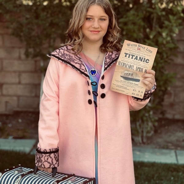 Children's Titanic Rose Swimming Coat