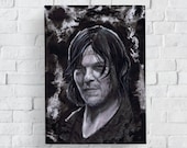 Artprint A3 Neegan / Daryl Dixon - the walking dead -