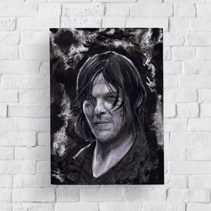 Artprint A3 Neegan / Daryl Dixon - the walking dead -