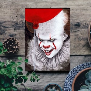Pennywise Magnet Vinyl / Scary IT Clown Fridge Car Magnet