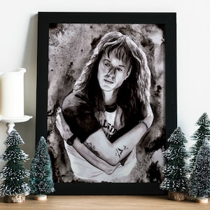 Stranger Things como decoración de pared / Eddie / alexei / jim hopper / Steve / once decoración de invierno / familia mágica de regalos de navidad