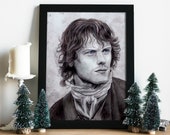 Artprint A4 Joker 2019 / Joaquin Phoenix / outlander / jamie fraser / winter decoration / magical christmas gift family / friend