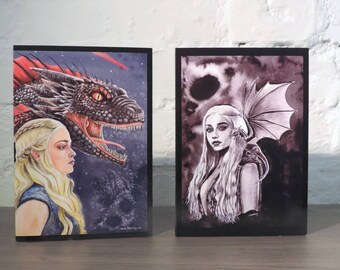 Card Stormborn / Mother of dragons / Khaleesi / Drogon / Dragons/  thrones / Targaryen wealth / Nice gift!