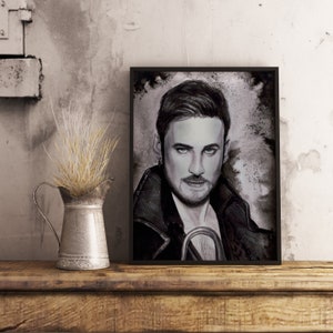 OUAT Imprimir con emma reina zelina gancho o rumplestiltskin killian Jones / capitán cisne